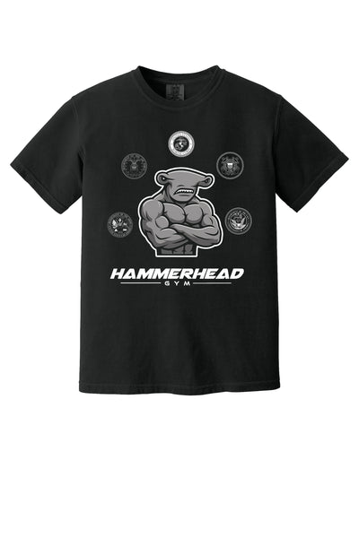 Short-Sleeve Unisex T-Shirt w/ Printed Hammerhead Veterans Day design