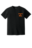 Short-Sleeve Unisex T-Shirt w/ Printed Hammerhead Halloween design