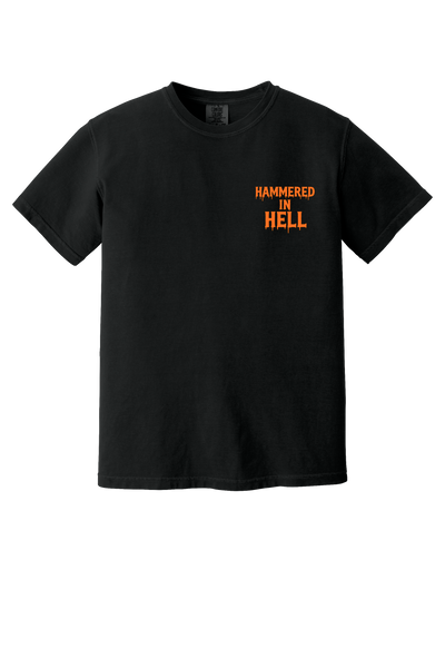 Short-Sleeve Unisex T-Shirt w/ Printed Hammerhead Halloween design