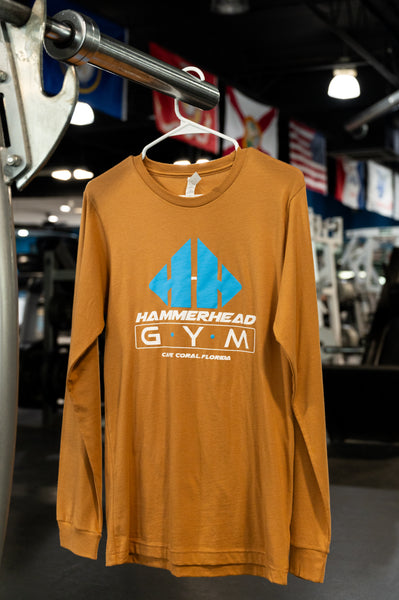 Long sleeve Unisex Crewneck w/ printed Hammerhead Logo