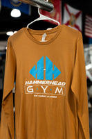 Long sleeve Unisex Crewneck w/ printed Hammerhead Logo