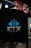 Cropped Womens Hoodie w/ printed Hammerhead Logo