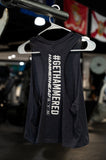 Womens Cropped Racerback Tank w/ Hammerhead Logo