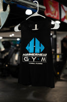 Womens Cropped Racerback Tank w/ Hammerhead Logo