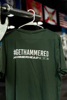 Short Sleeve Unisex T-Shirt w/ printed Hammerhead Logo on Front and Back